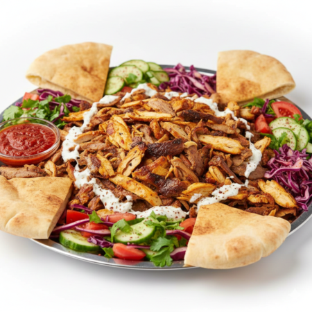 Platter Shawarma | Wrap | Pratha