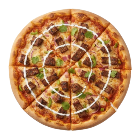 Behari Kabab Pizza