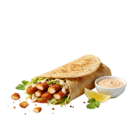 Zinger Shawarma | Wrap | Pratha