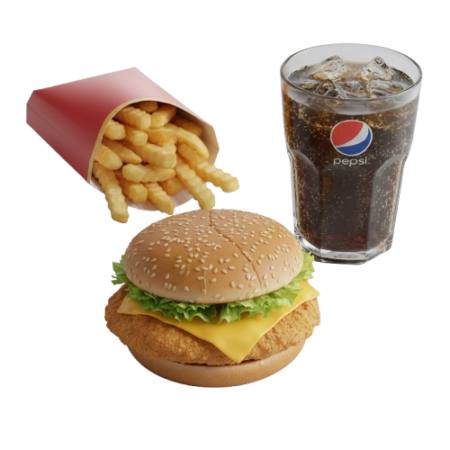 Deal 1 Zinger , Fries, Drink 300ml